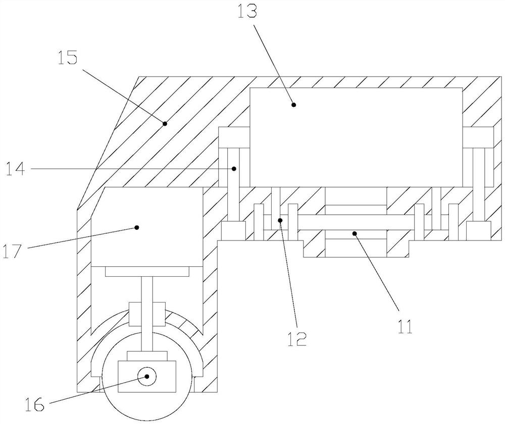 An automatic feeding type leather goods cutting machine