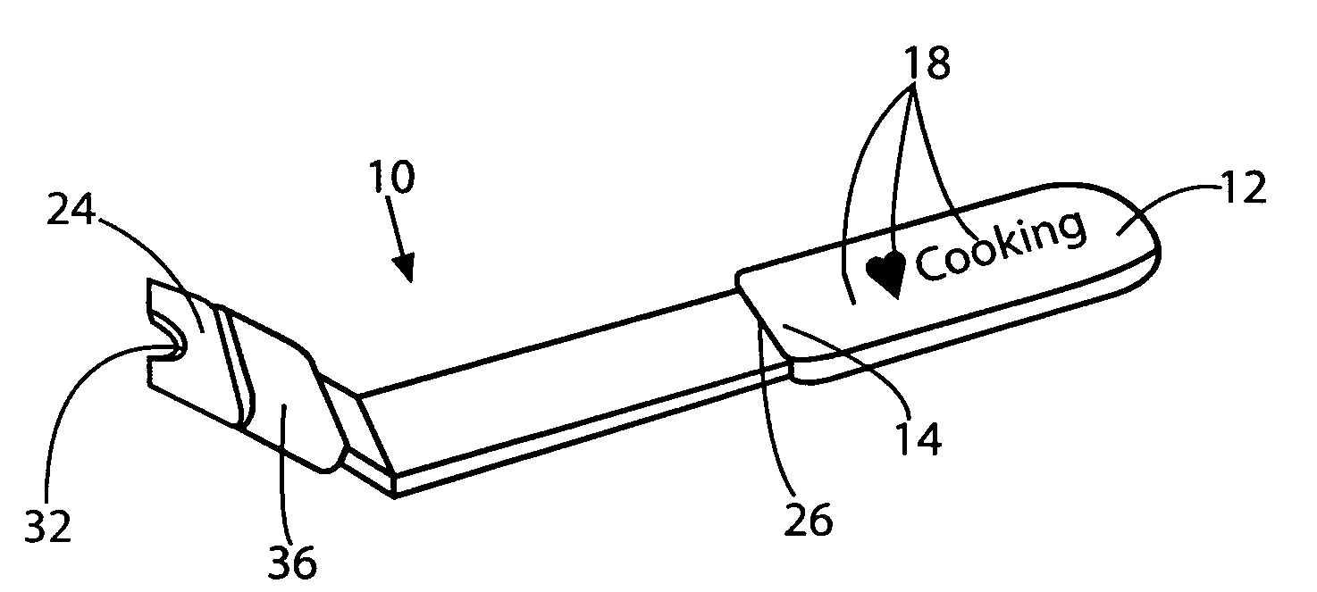 Seal breaking device