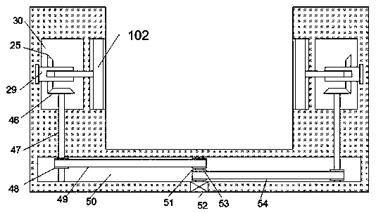 New energy automobile battery damping device