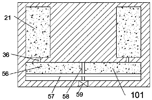 New energy automobile battery damping device