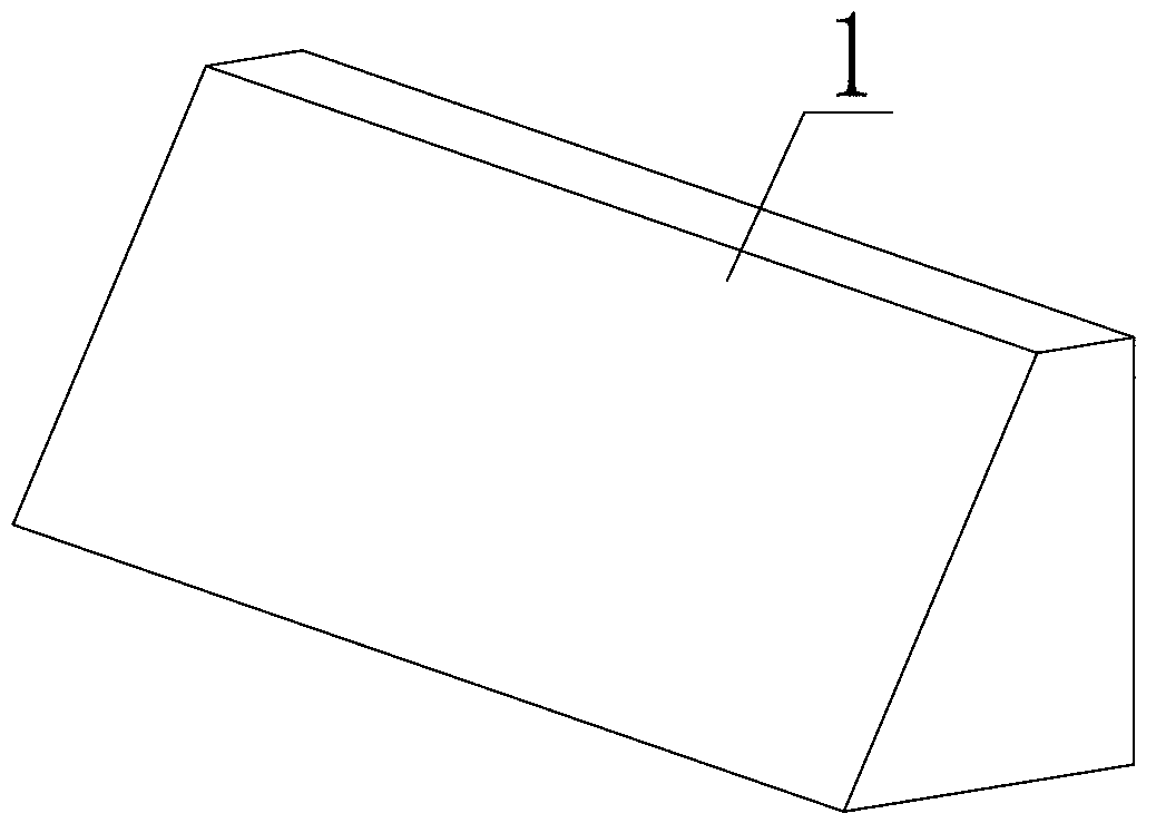 Aluminum-alloy separation explosion-proof material and pressing mold and pressing method thereof