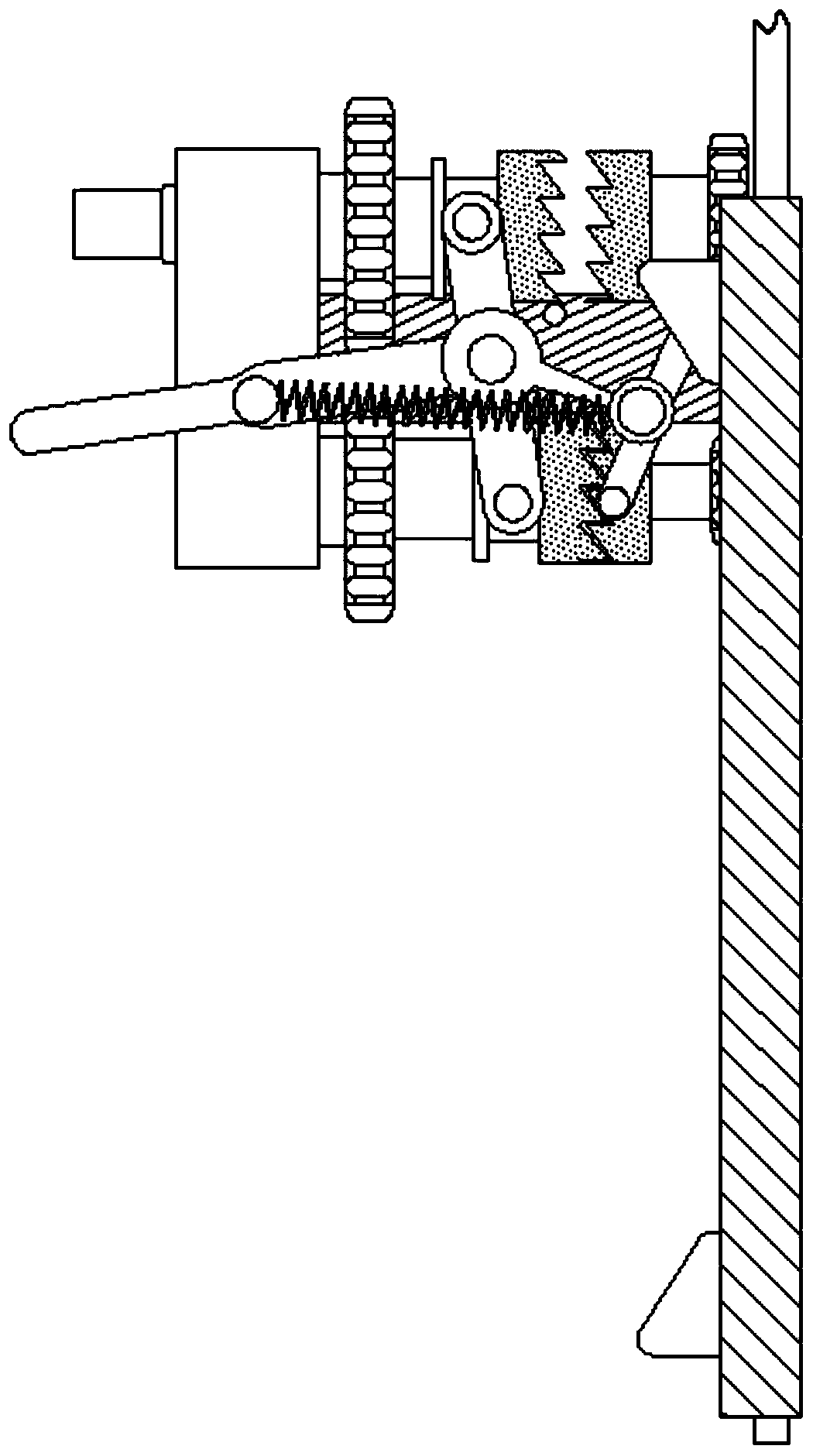 Garment ironing equipment capable of automatically turning garment to achieve double-side ironing