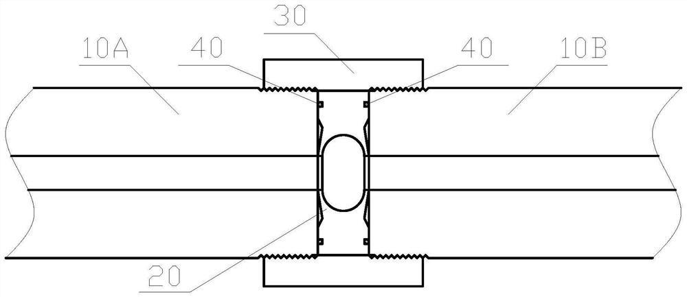 Design and manufacture method of high-pressure hydrogen self-tightening combined seal