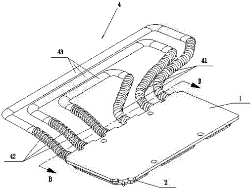 Loop soaking plate