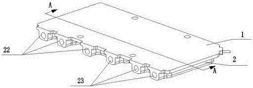 Loop soaking plate