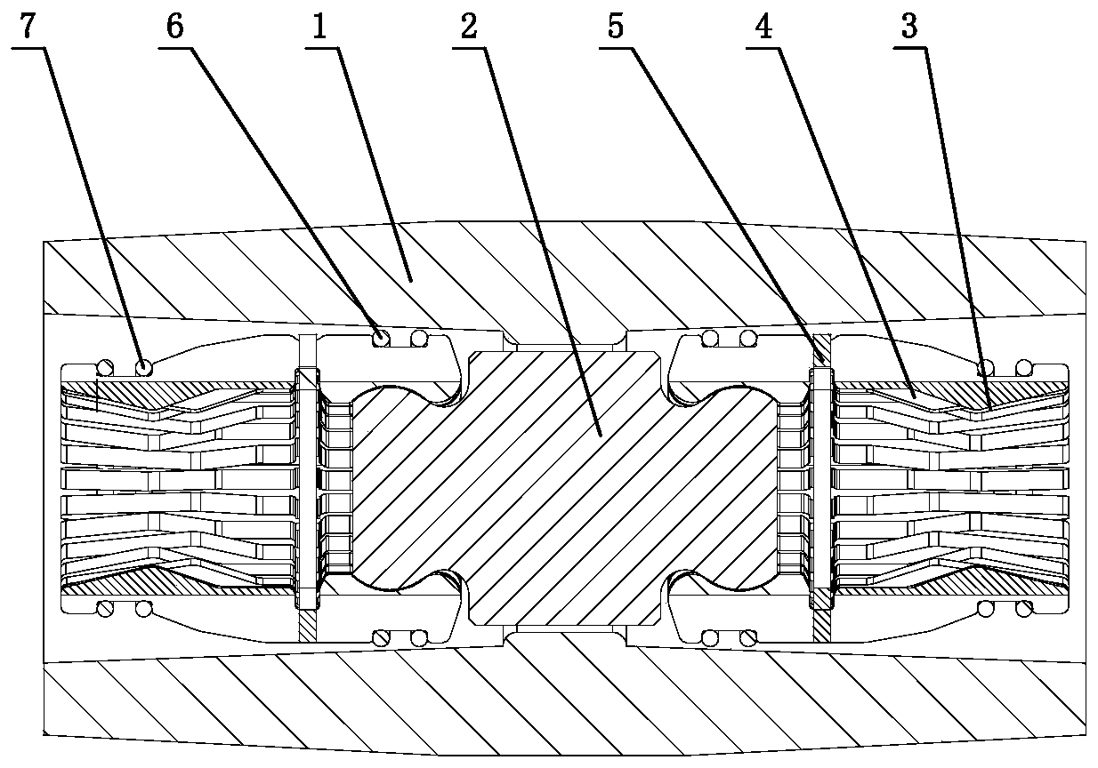 1250A bus connecting device