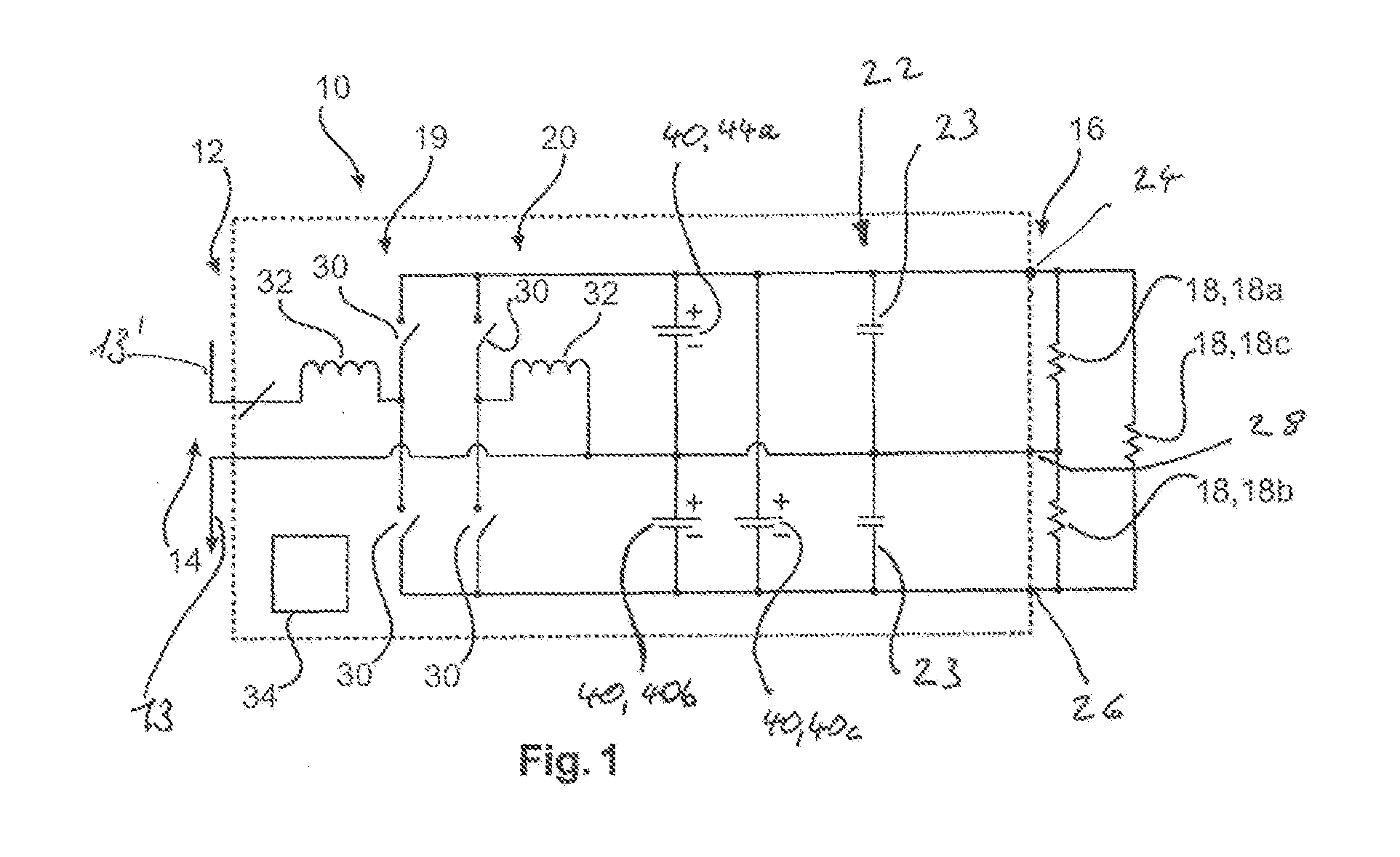 Uninterruptable power supply with balancing buck/boost converter