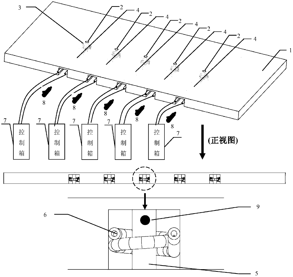 Method and device for reducing residual stress of friction stir welded sheet