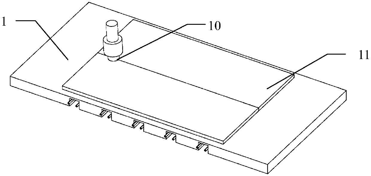 Method and device for reducing residual stress of friction stir welded sheet