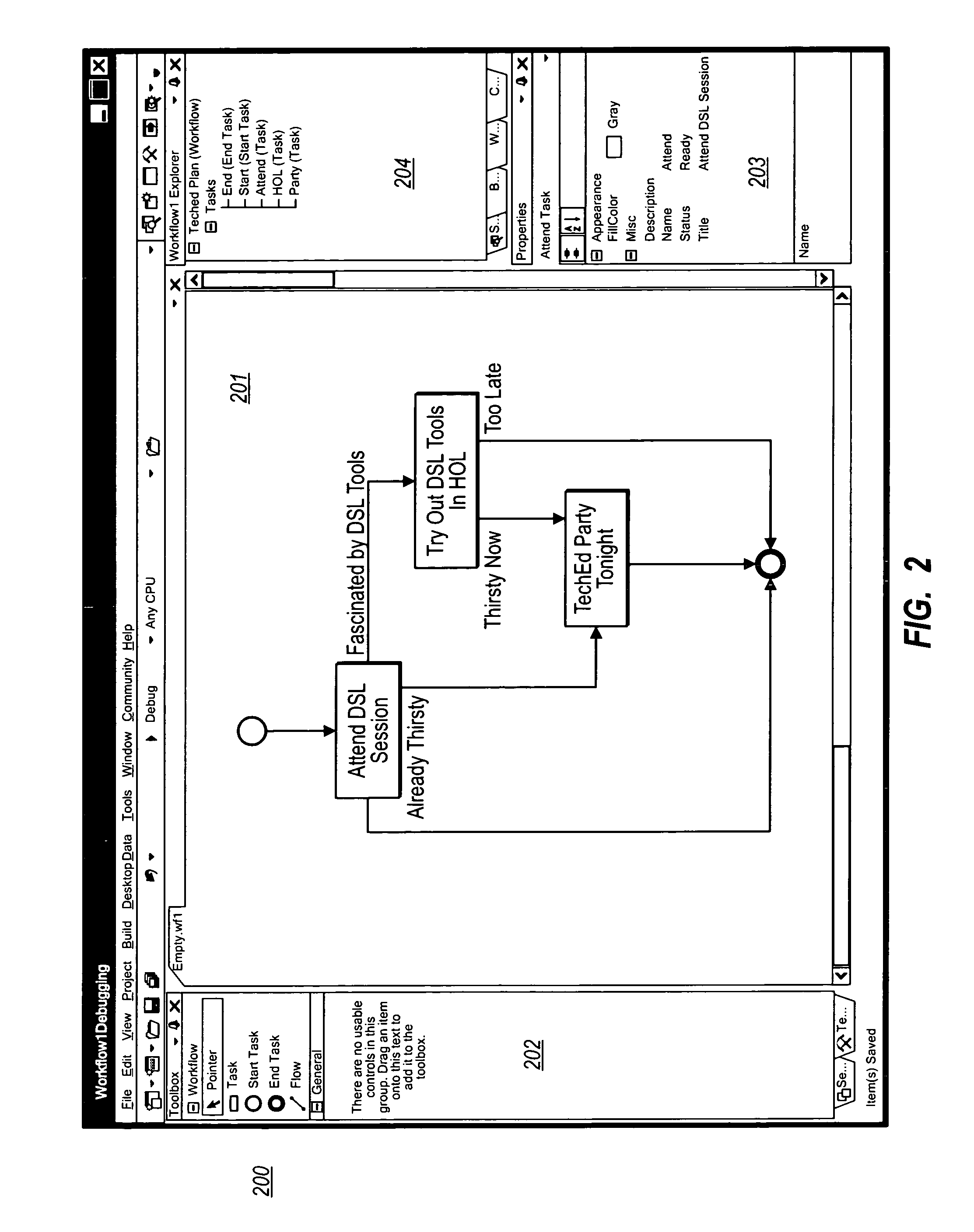 Declarative definition enabling graphical designer reuse