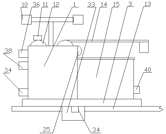 A transmission line repair and bird repelling device