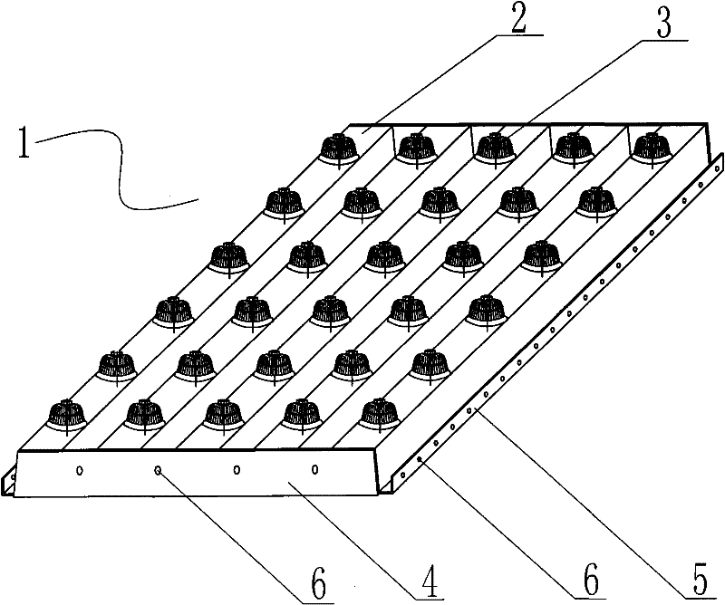 Stainless steel filter head plate