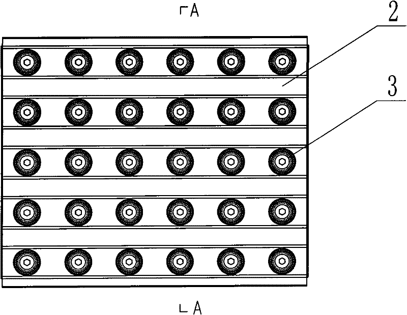 Stainless steel filter head plate