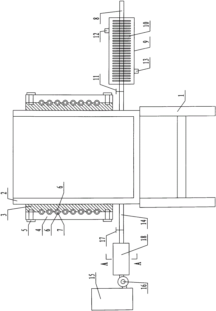 Electro-magnetic induction frying device for instant noodles