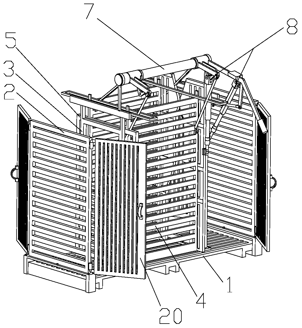 A kind of multi-functional ruminant with fixed fence