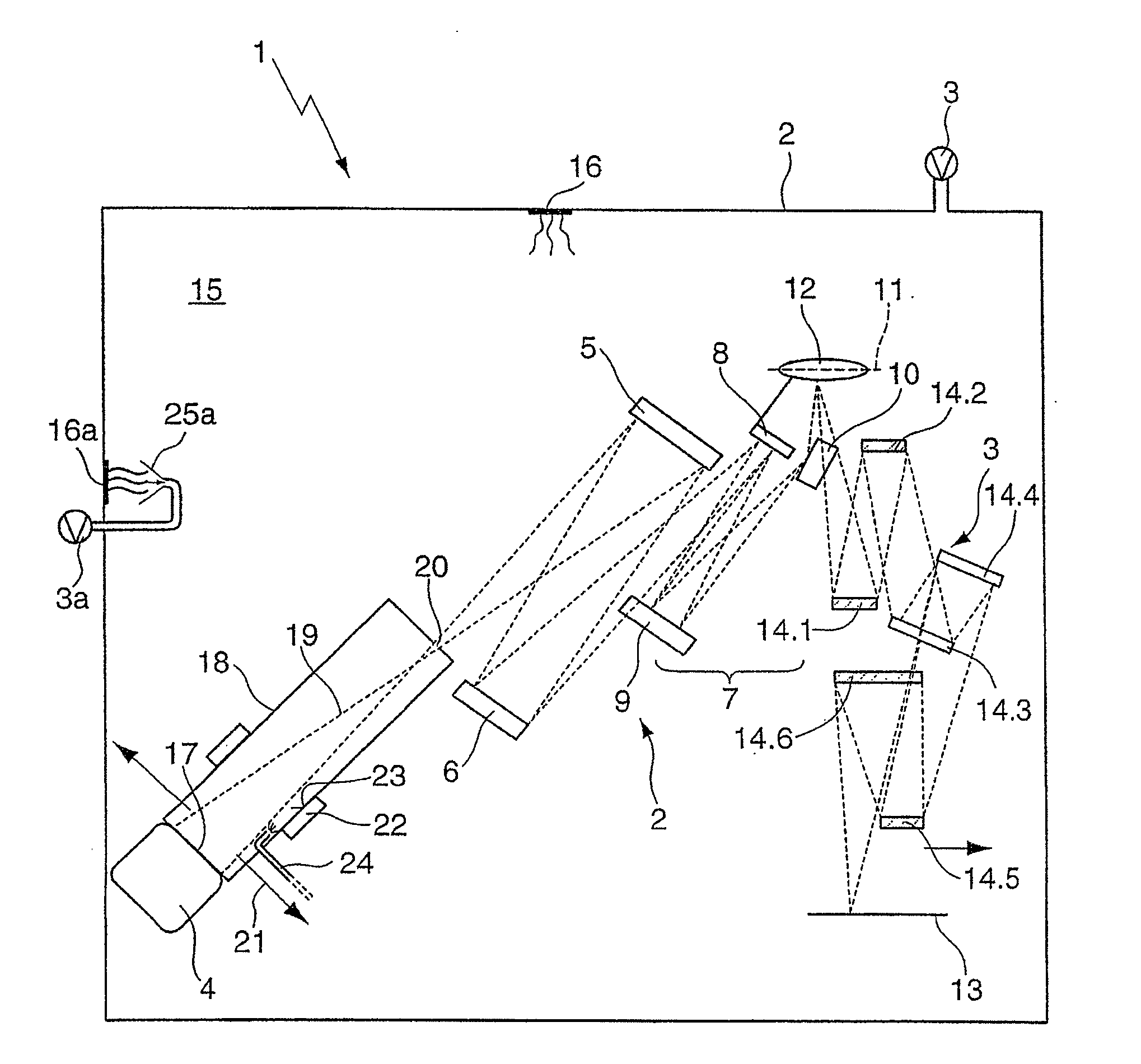 Optical arrangement, in particular projection exposure apparatus for EUV lithography, as well as reflective optical element with reduced contamination