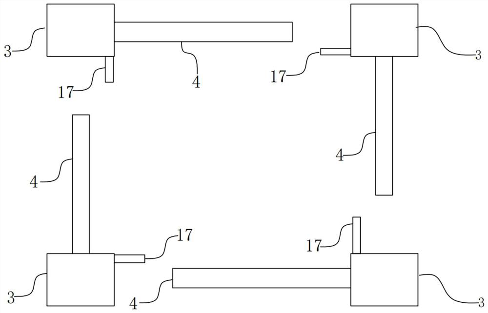 Photovoltaic support foundation structure for mudflat and construction method