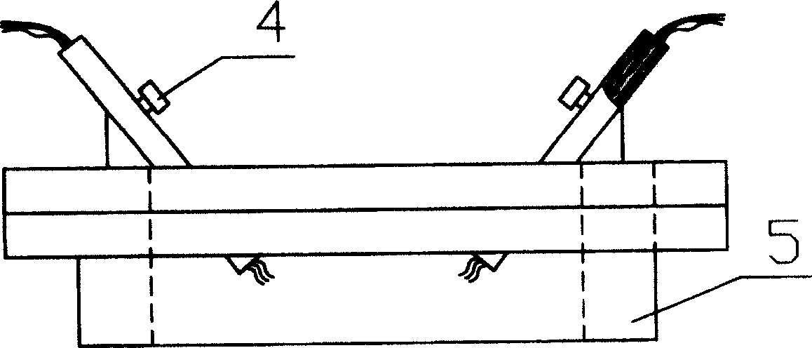 Maintenance and clinker removal method of sub lance for converter dual blown from top and bottom, and equipment