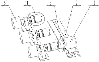 Split electromagnetic coupling