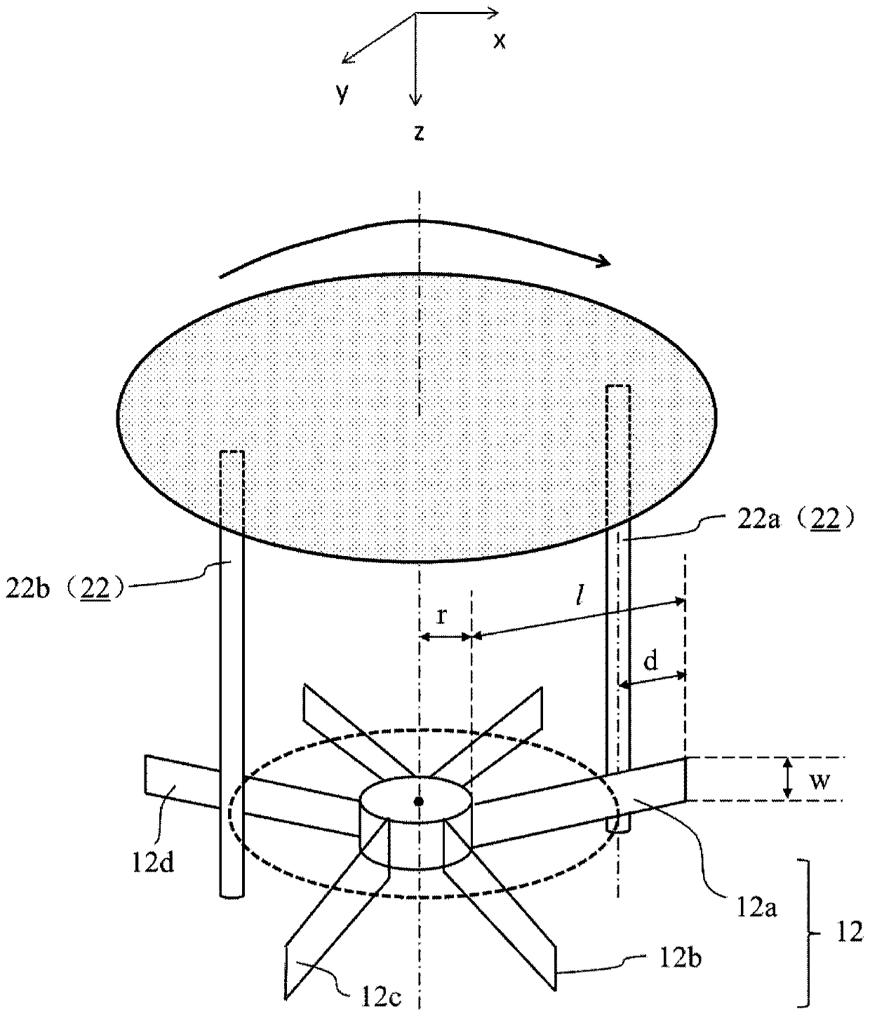 Power generation structure and energy collection device