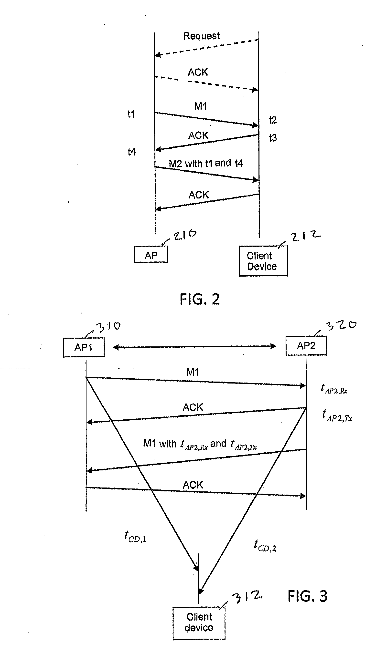 Method for determining location of wireless devices