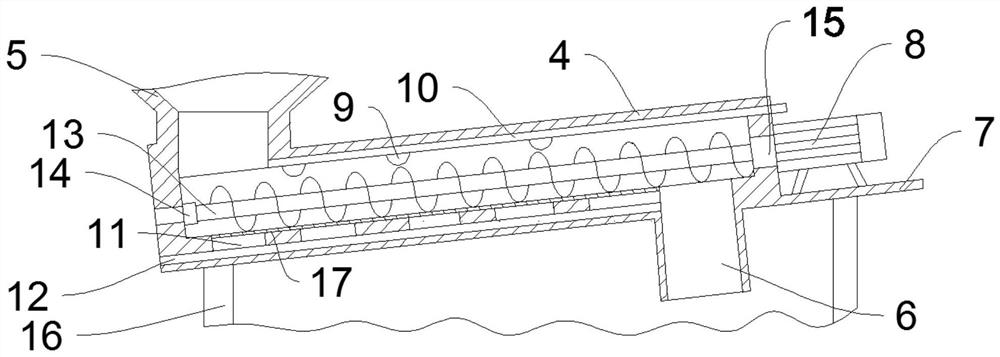 Ore classification soil treatment device