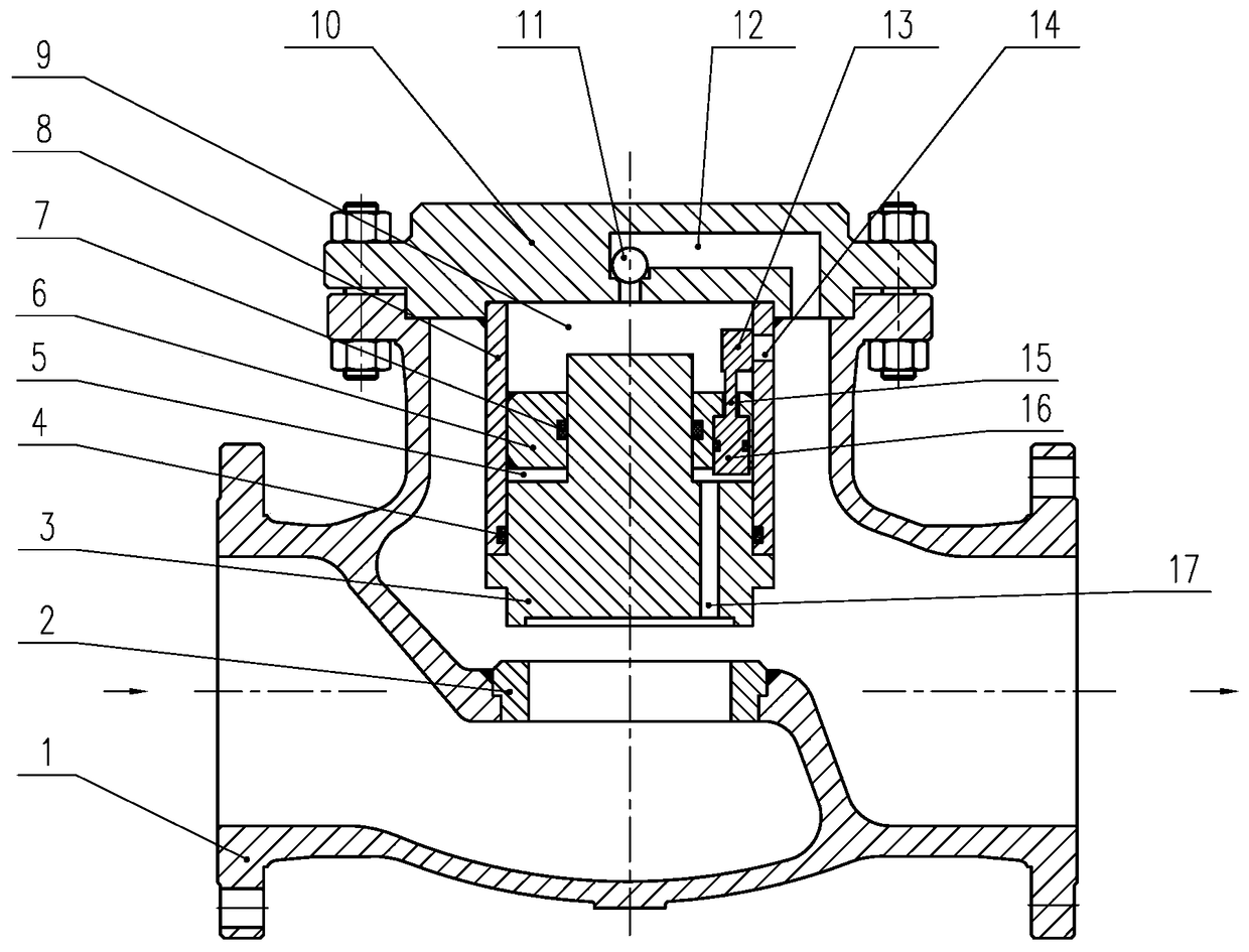 Anti-shock lift check valve