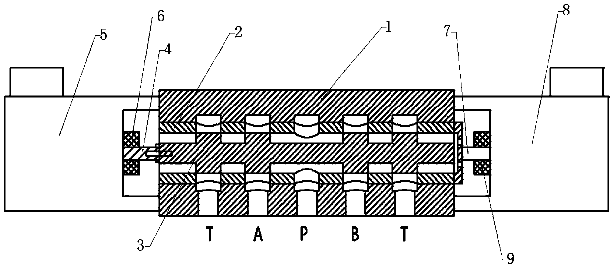 High frequency response large flow proportional valve and control system thereof