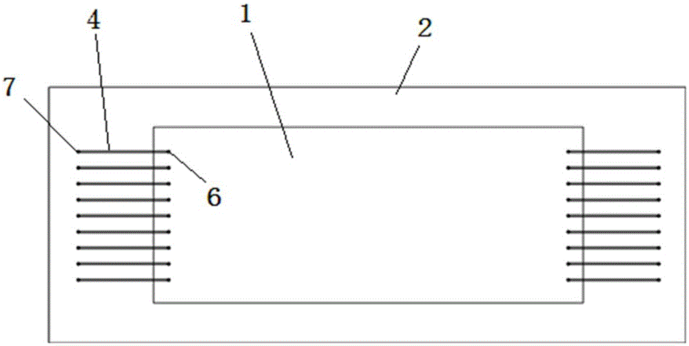 Chip wire welding jig, leading-out method for chip lead and chip product