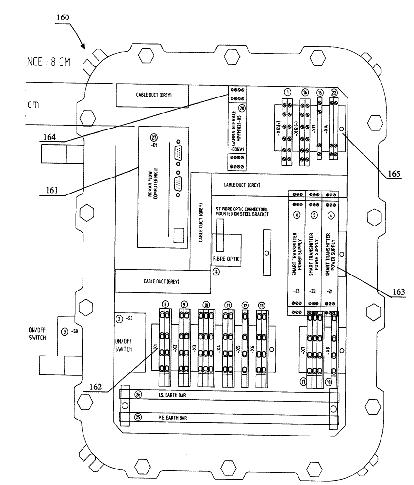 Oil gas water flow measurement system