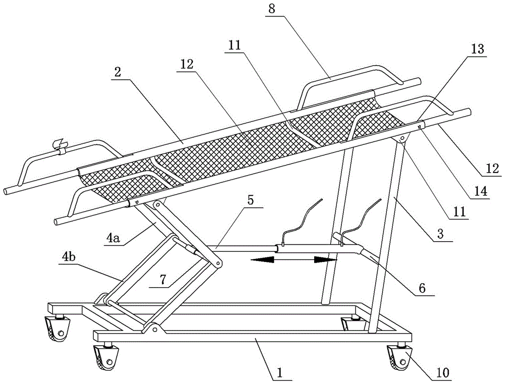 Adjustable lifting sheep safety frame