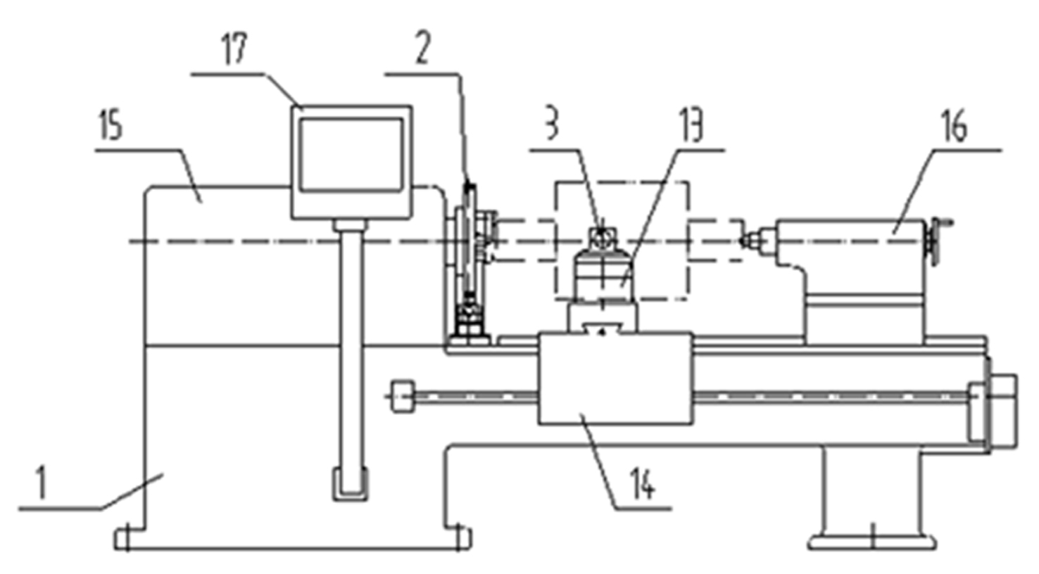 Motor rotor conducting bar punching machine