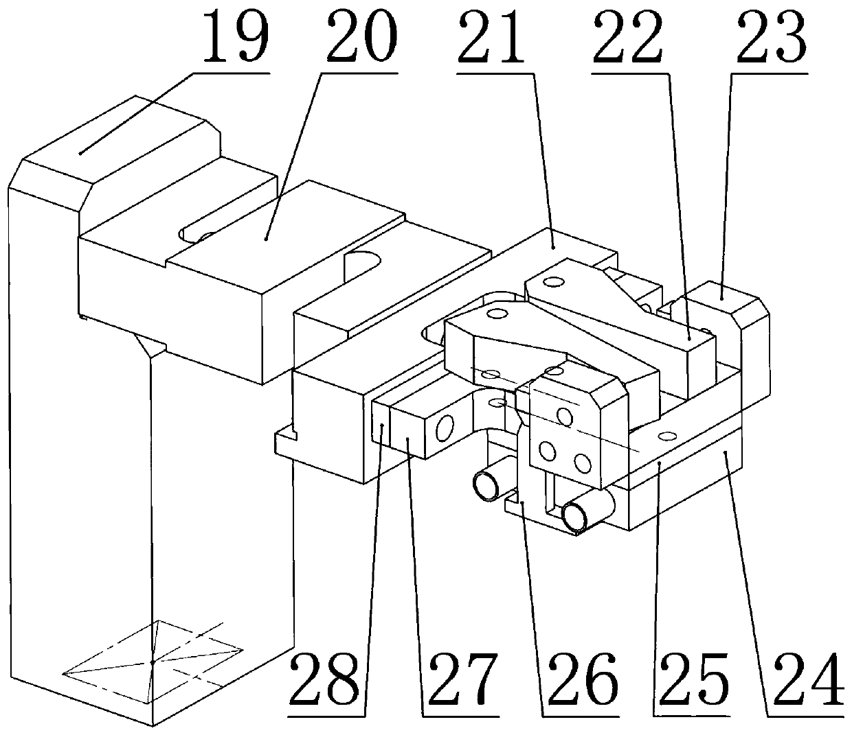 Biomechanical characteristic measuring device for anterior cruciate ligament