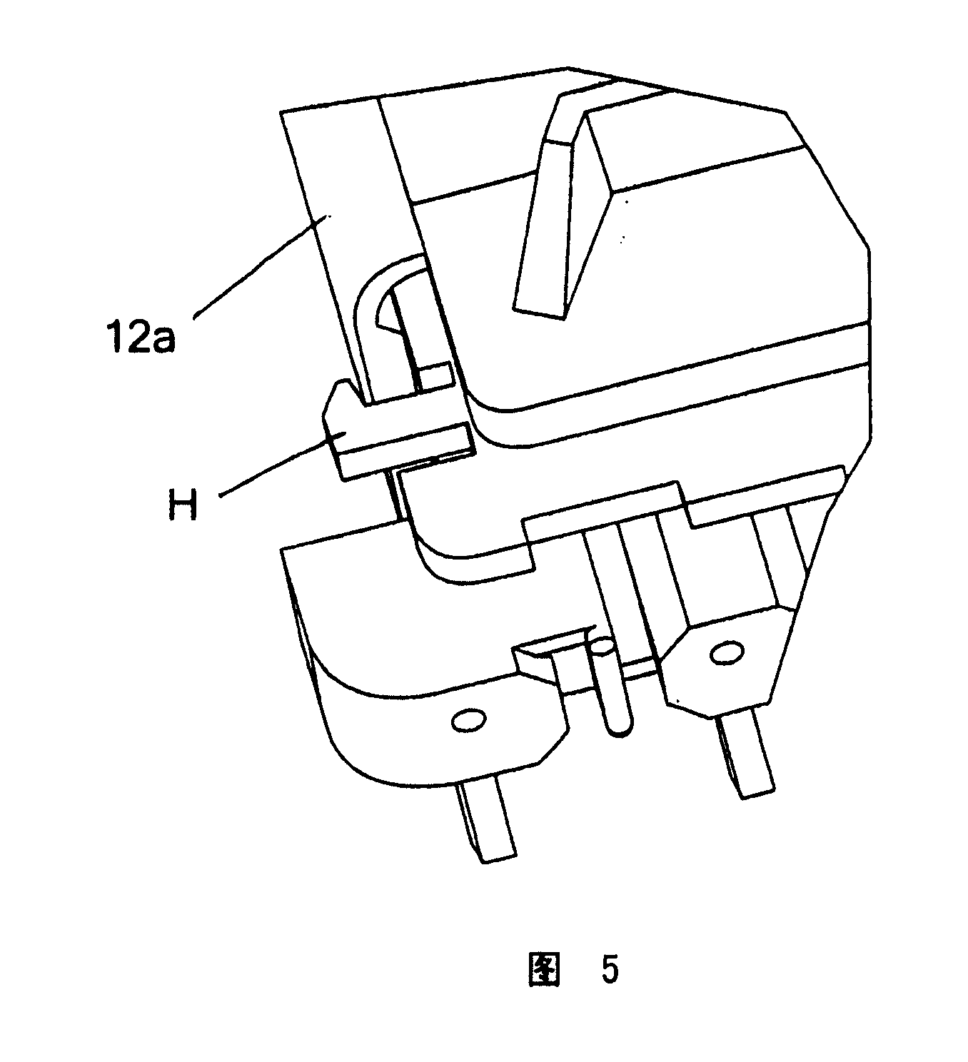 Coil body for an electric coil and method for producing an electronic element provided with said coil body