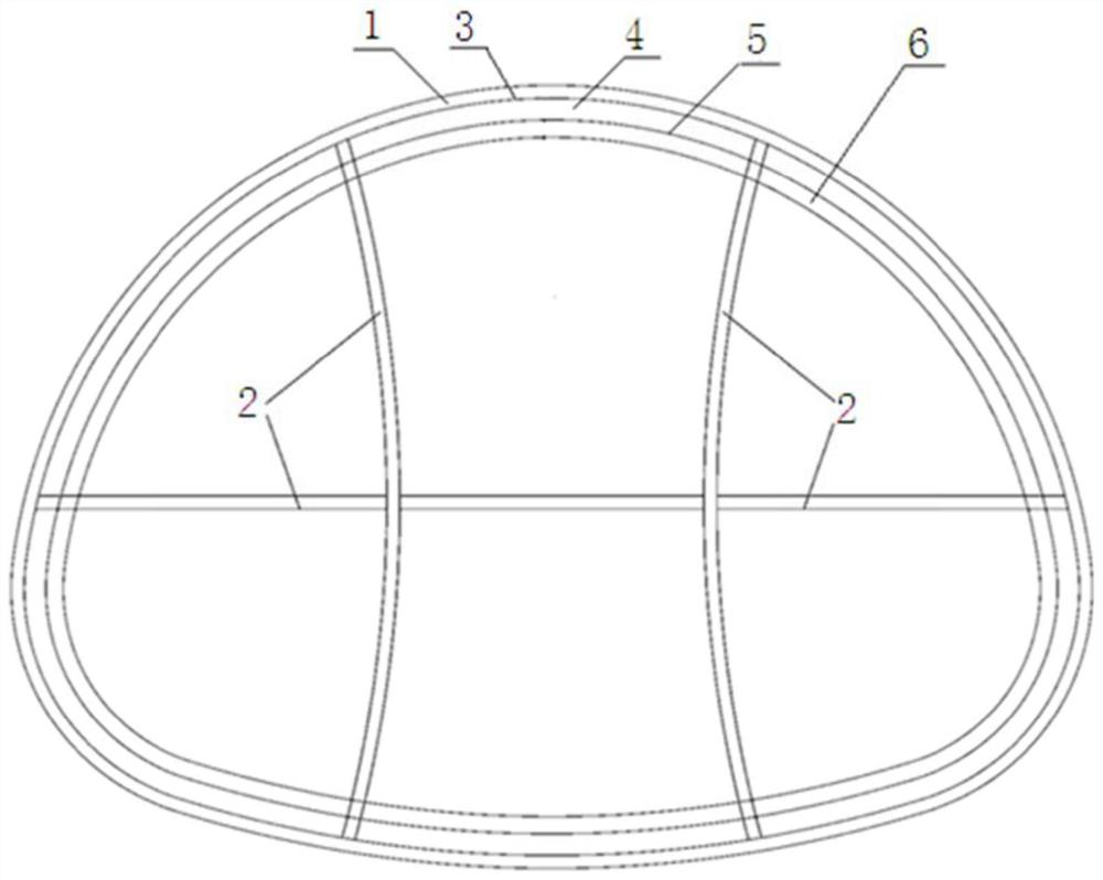 Soft-rock large-span tunnel double-layer overlapped lining support removing method and structure