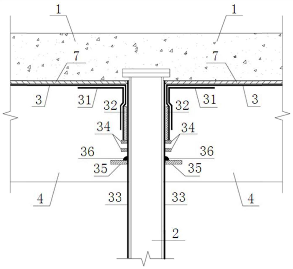 Soft-rock large-span tunnel double-layer overlapped lining support removing method and structure