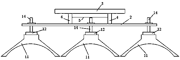 Vacuum clamping assembly for robot