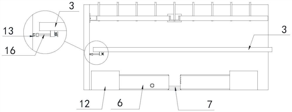 Unit assembly type aluminum plate suspended ceiling structure and mounting method