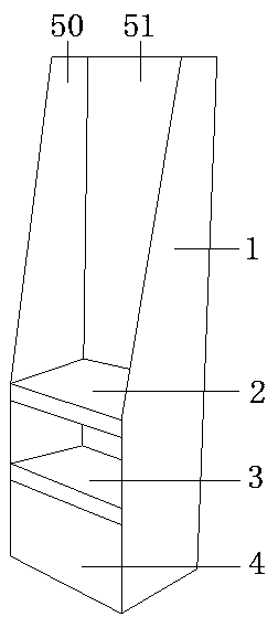 Display device for visual communication design and convenient to move