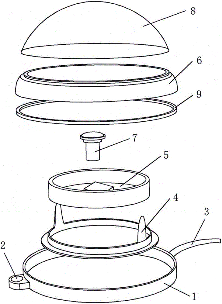 Multi-angle grassland vegetation leaf area index observation method and instrument