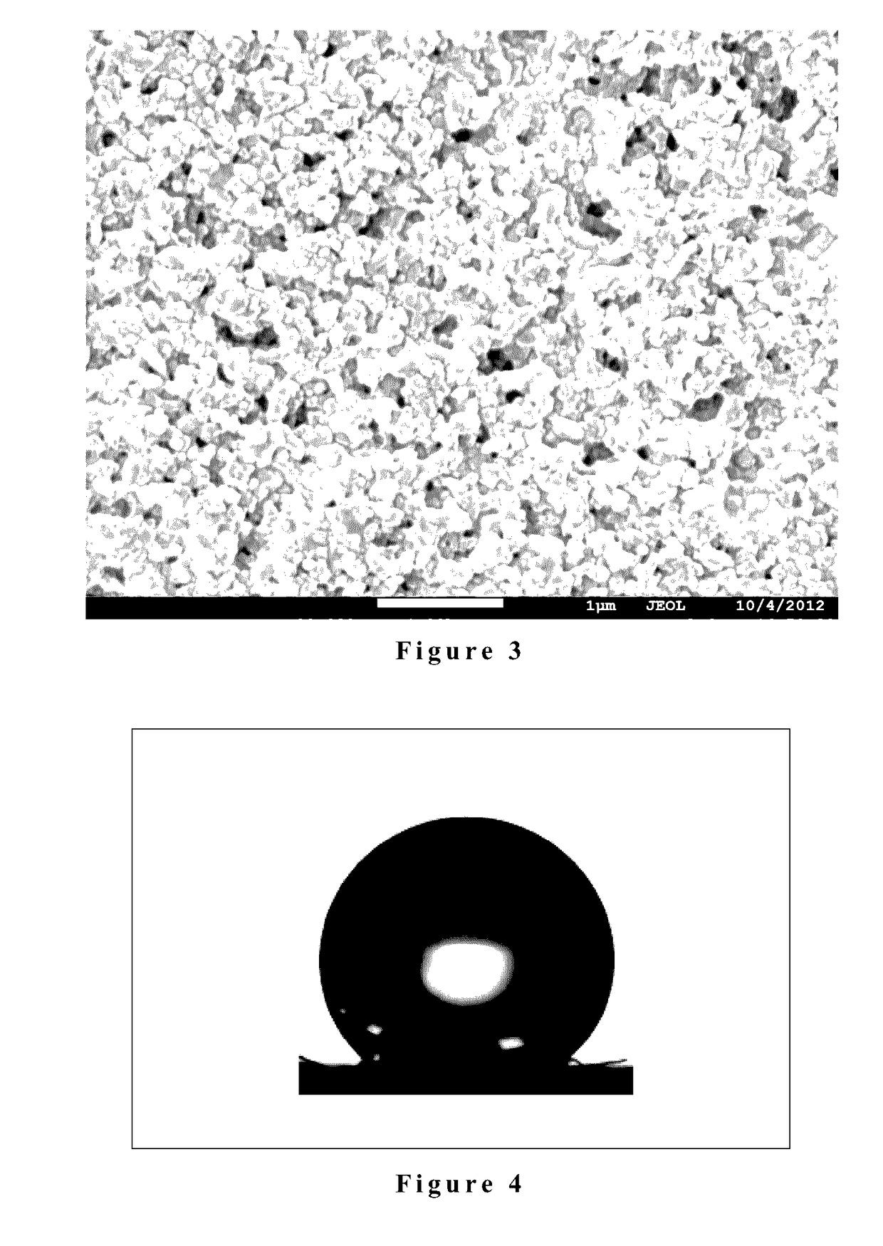 Method for Obtaining a Hybrid Latex and Use Thereof in Hydrophobic and Superhydrophobic Coatings