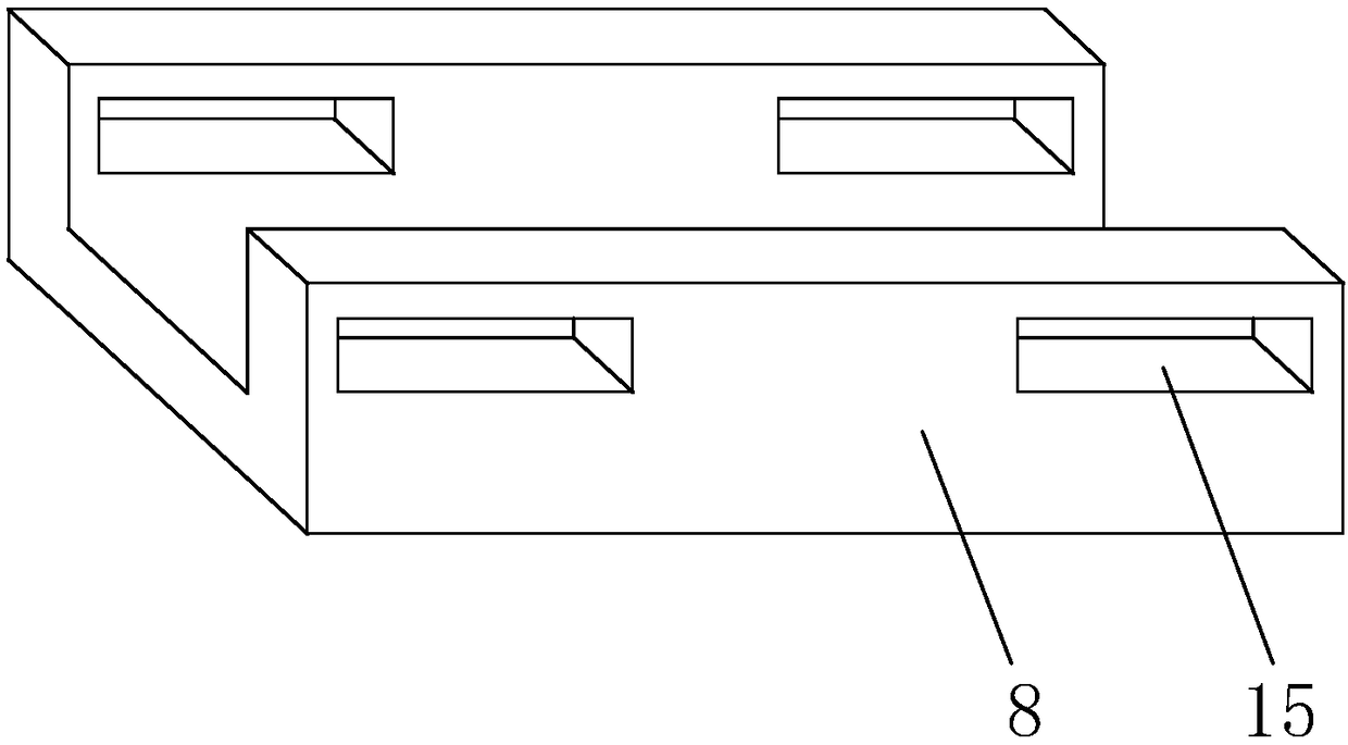 Shock isolation device of building equipment