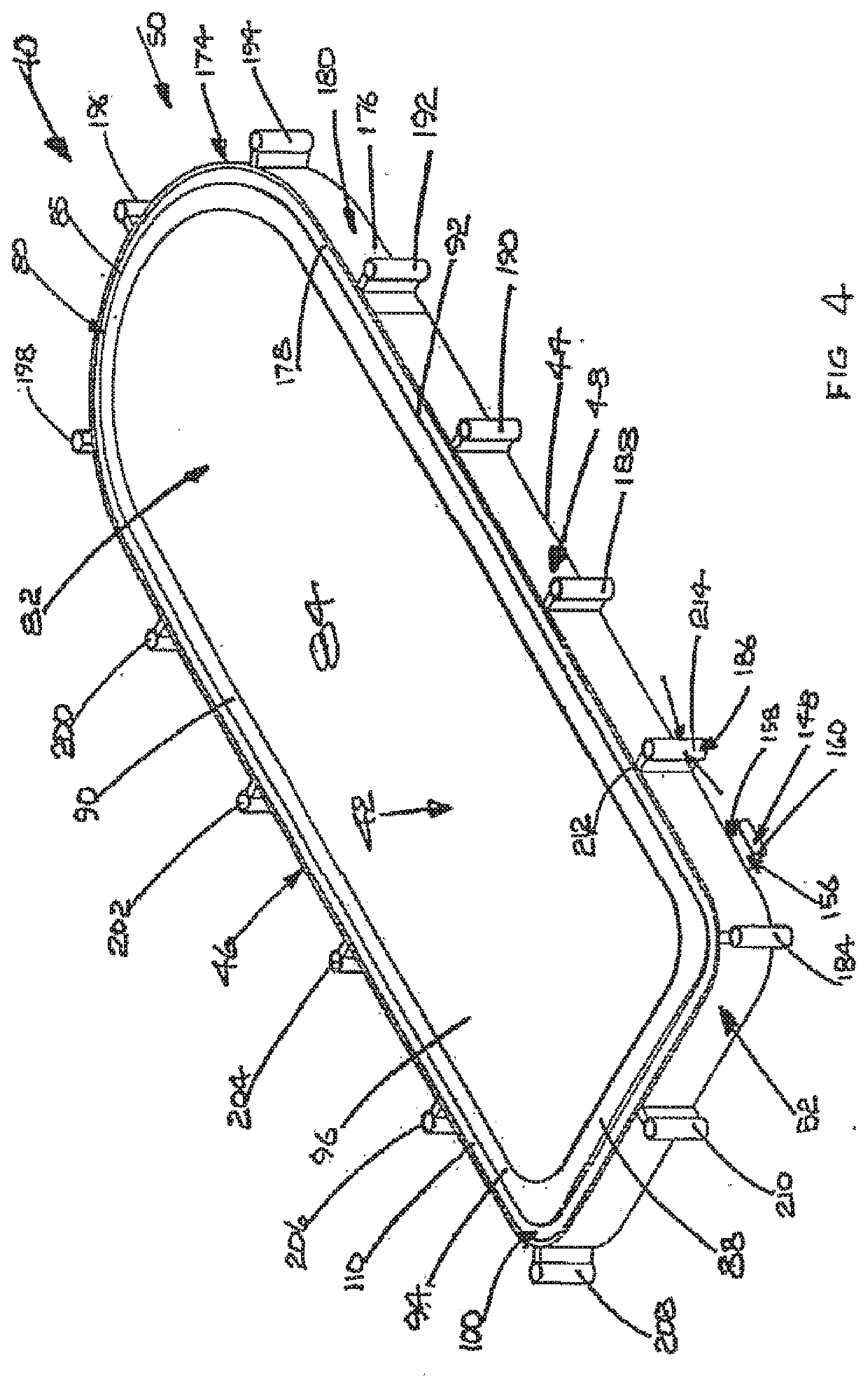 Exercise assembly for a paddler