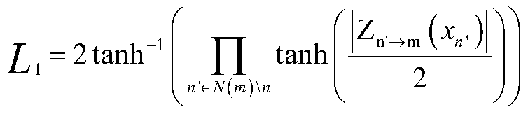 LDPC decoding method for improving minimum offset sum based on density evolution