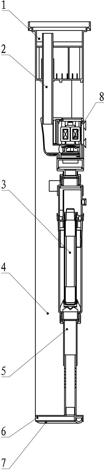 Water treatment device of fish tank