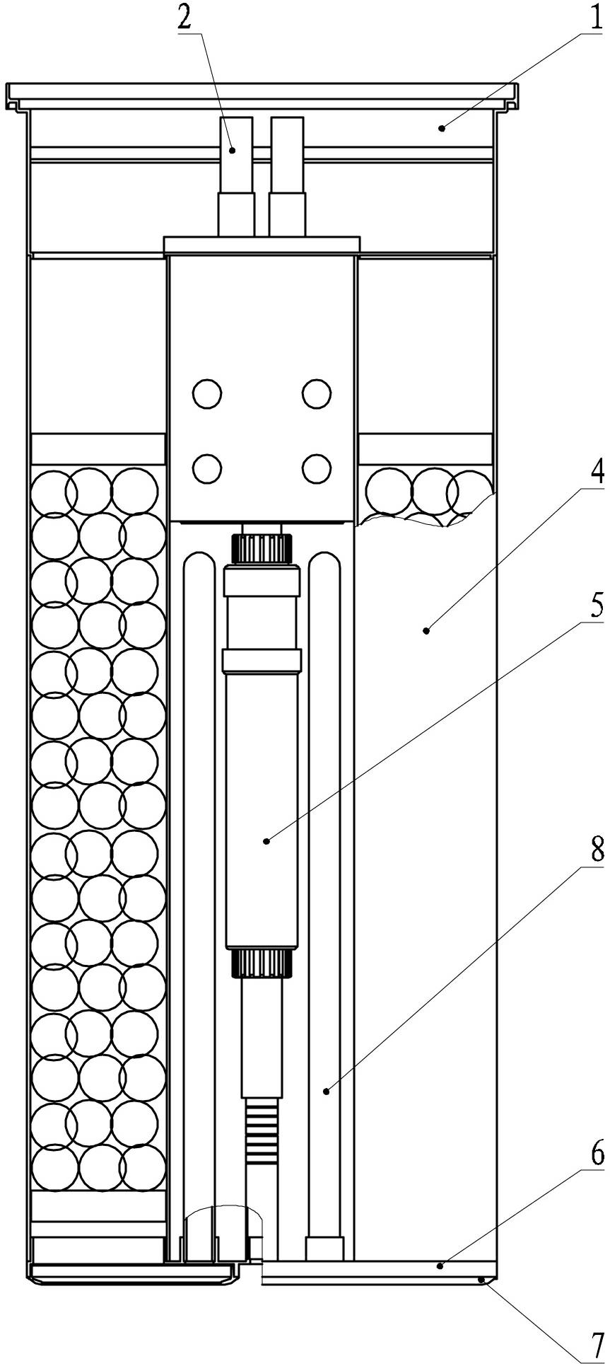 Water treatment device of fish tank