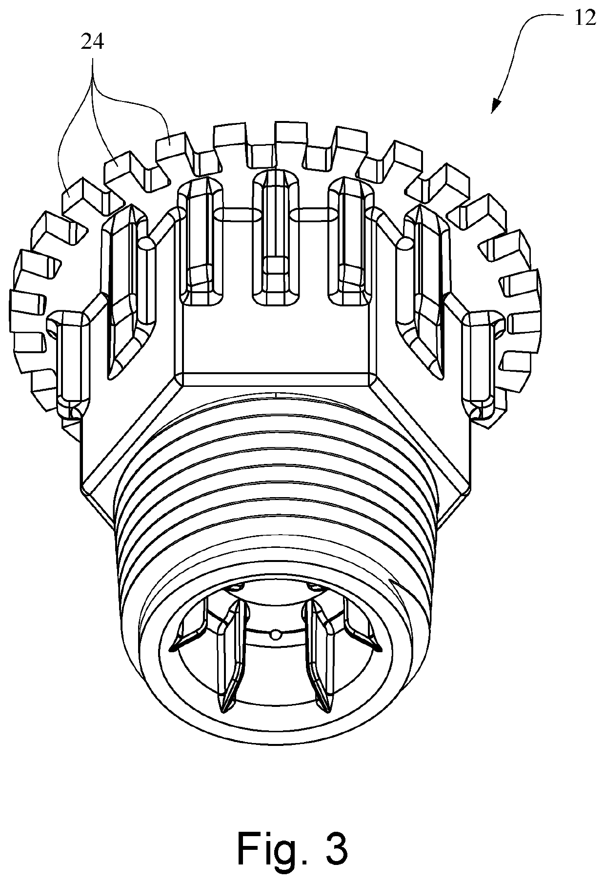 Rotary nozzle sprinkler with orbital diffuser