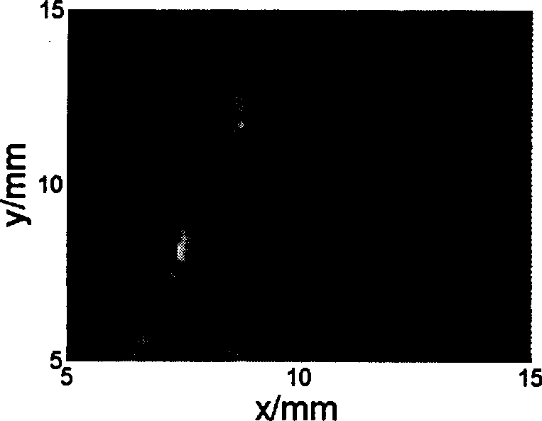 Photoacoustic blood vessel imaging method and equipment for monitoring photodynamic tumor treating effect