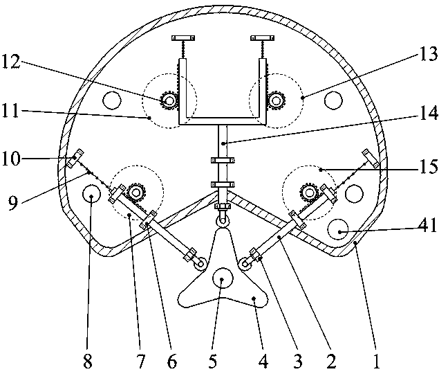 W-shaped combined pulping equipment on basis of reciprocating vortex and tidal turbulent flow