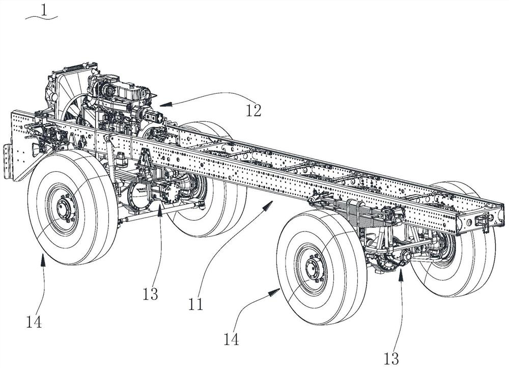 Special vehicle and power system thereof